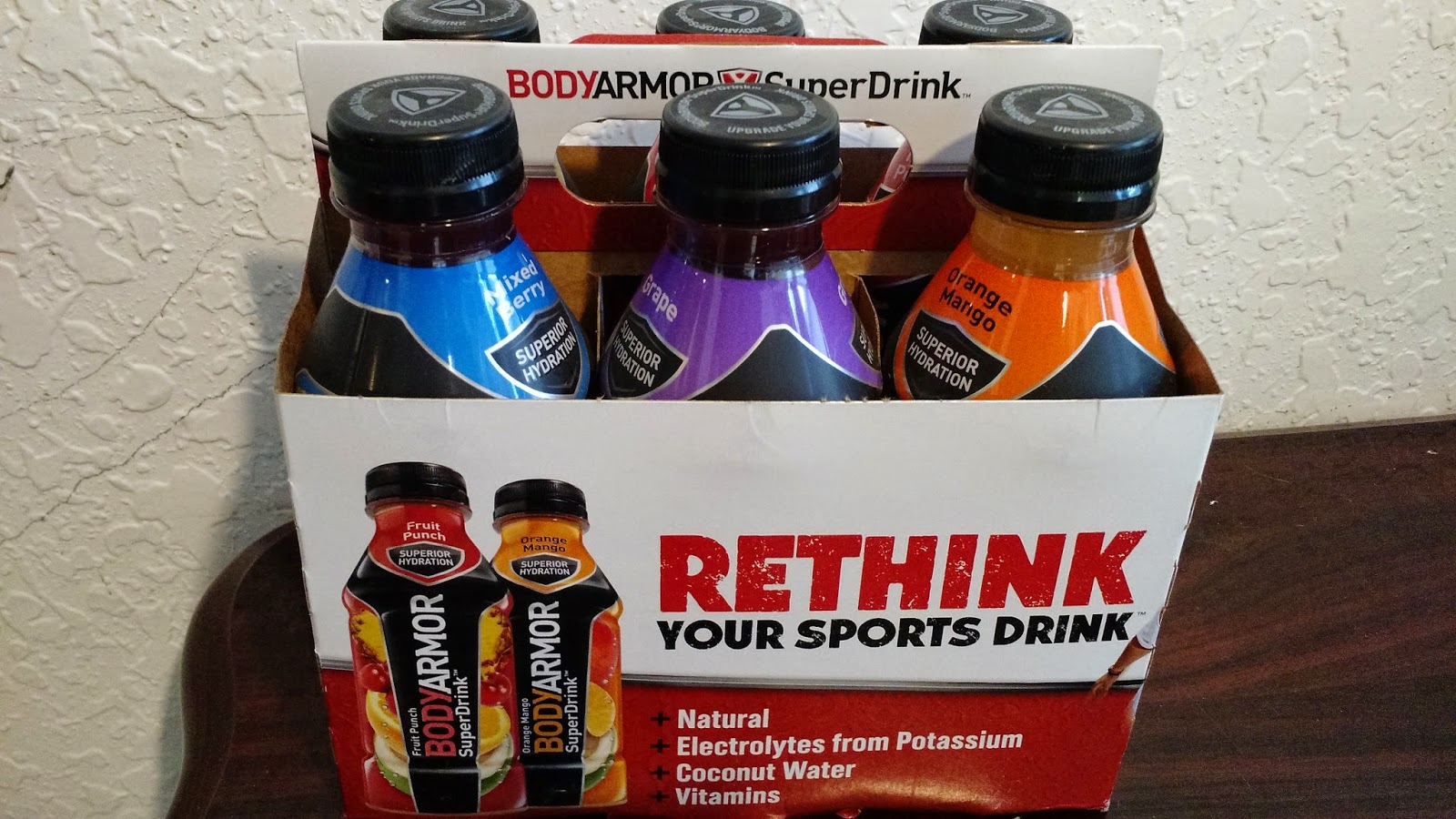 Andrea's World Reviews BODYARMOR Premium Sports Drink Review
